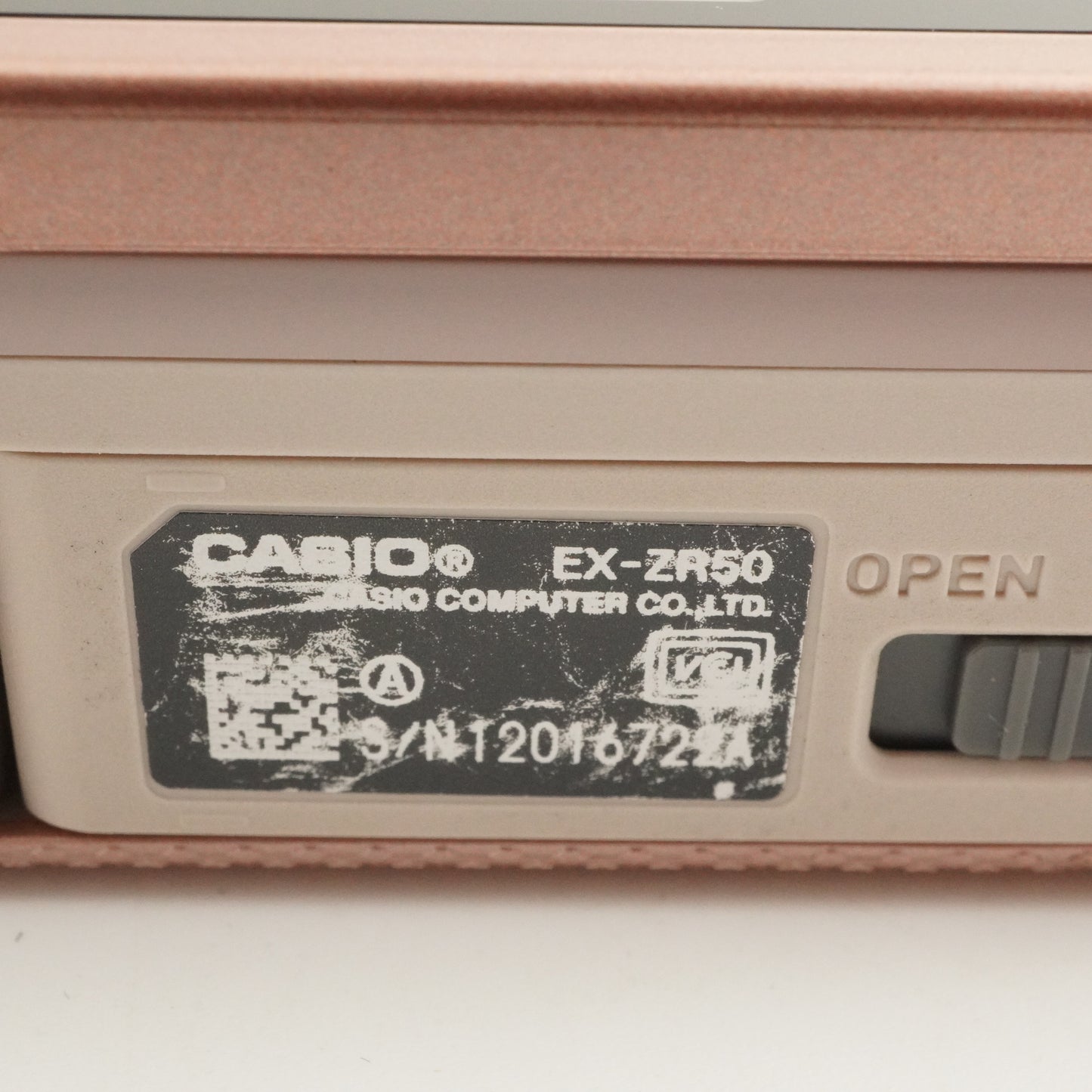 CASIO EXILIM EX-ZR50 Pink + 4GB SDHC Card Digital Camera from Japan #10775
