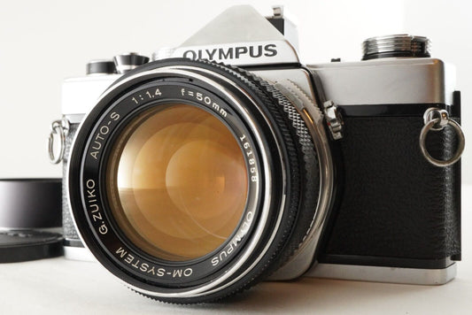 New Light Seals OLYMPUS OM-1 +OM-SYSTEM G.ZUIKO AUTO-S 50mm 1.4 from Japan #8247