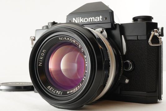 New Light Seals Nikon nikomat FT2 Black + 50mm F1.4 non-Ai from Japan #8998
