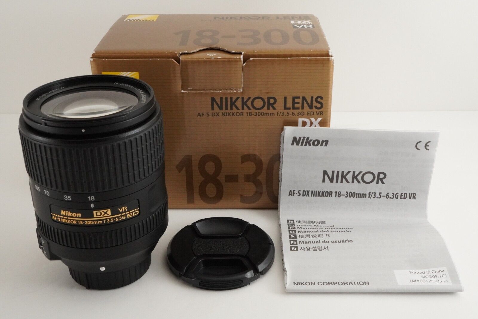 NIKON AF-S DX NIKKOR 18-300mm F3.5-6.3 G ED VR In Box AF Lens from Jap –  ALL FOR ONE CAMERA