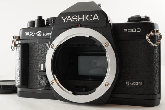 KYOCERA YASHICA FX-3 SUPER 2000 Black Contax Yashica  C/Y Mount from Japan #8730
