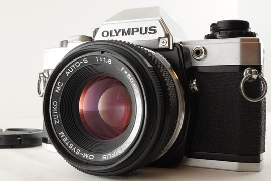 New Light Seals OLYMPUS OM-10 + OM-SYSTEM ZUIKO MC 50mm F1.8 from Japan #8761