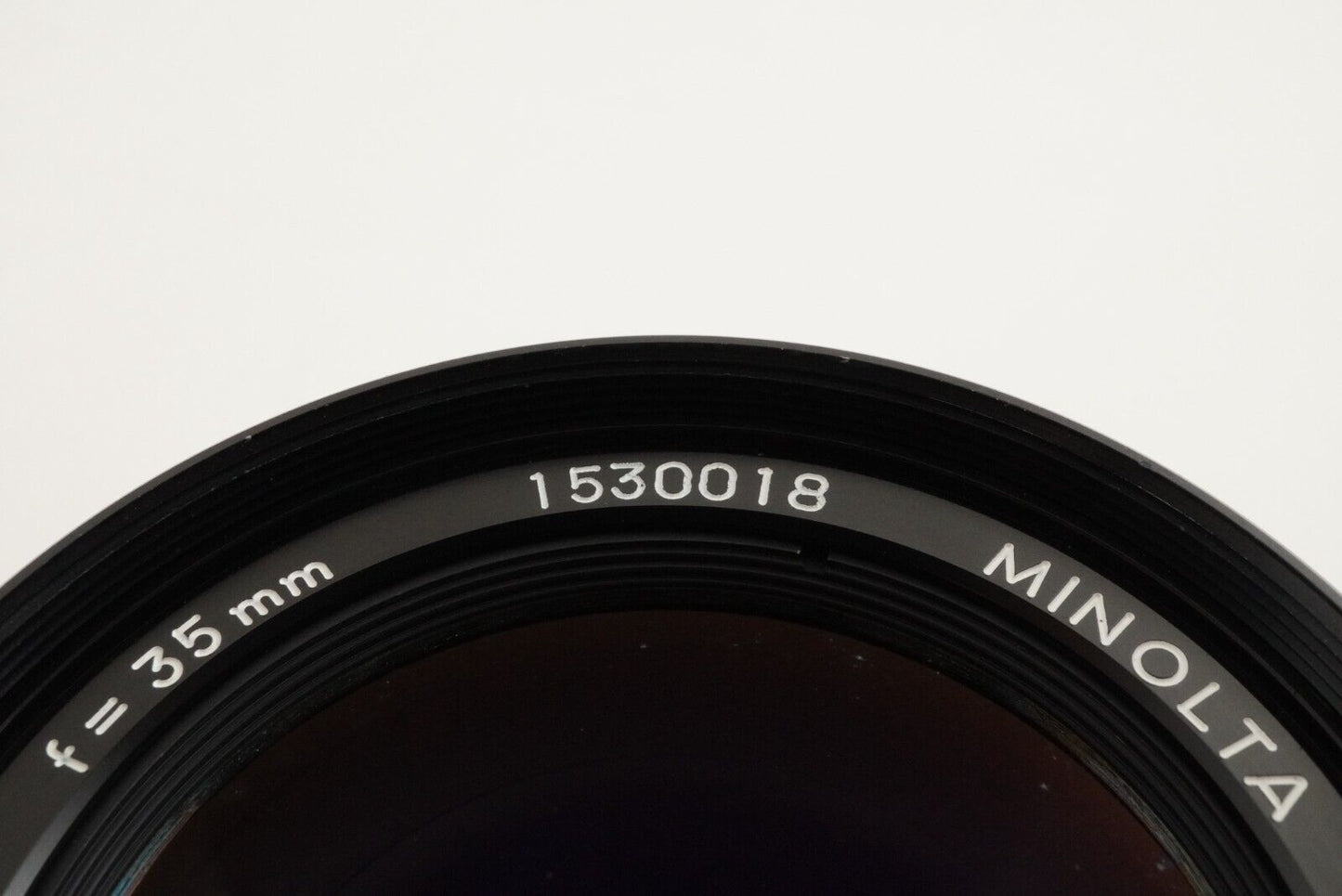 MINOLTA MC W.ROKKOR-HH 35mm F1.8 MF Wide Angle Lens from Japan #1011