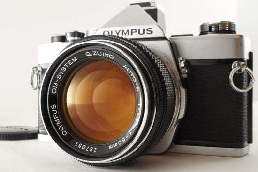 OLYMPUS OM-1 + OM-SYSTEM G.ZUIKO AUTO-S 50mm F1.4 Film Camera from Japan #8997