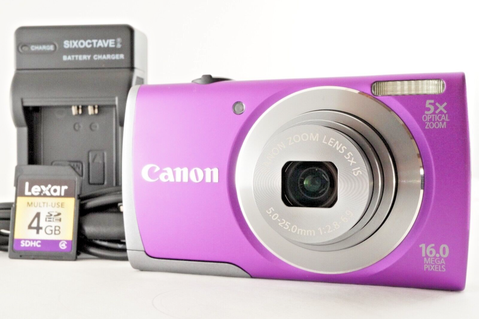 未使用 Canon PowerShot A3500 IS パープル Canon - CANON 未使用 Canon PowerShot A3500 IS パープル Canon - CANON