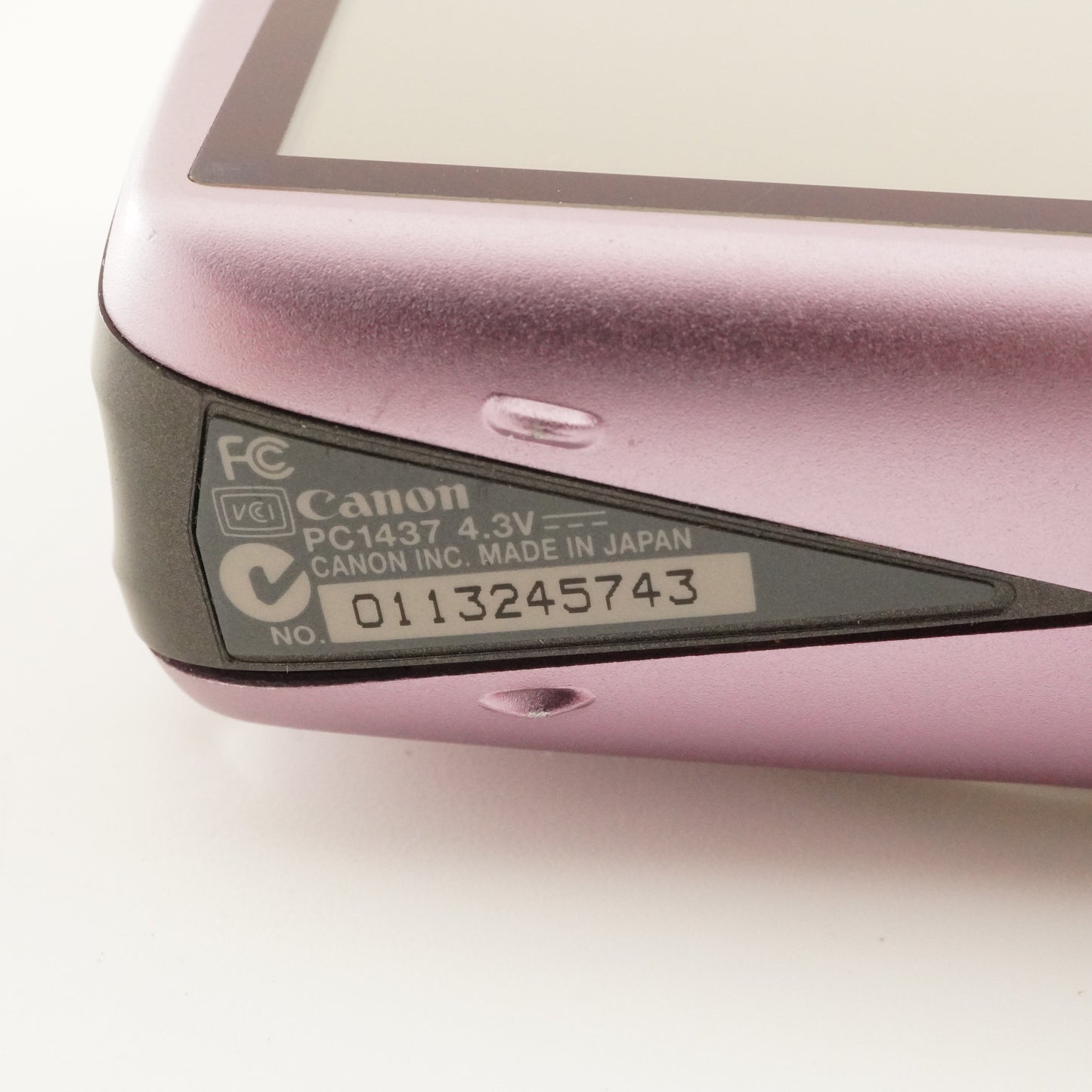 Canon IXY DIGITAL 930 IS Pink & 4GB SDHC Card Digital Camera from Japan #12419