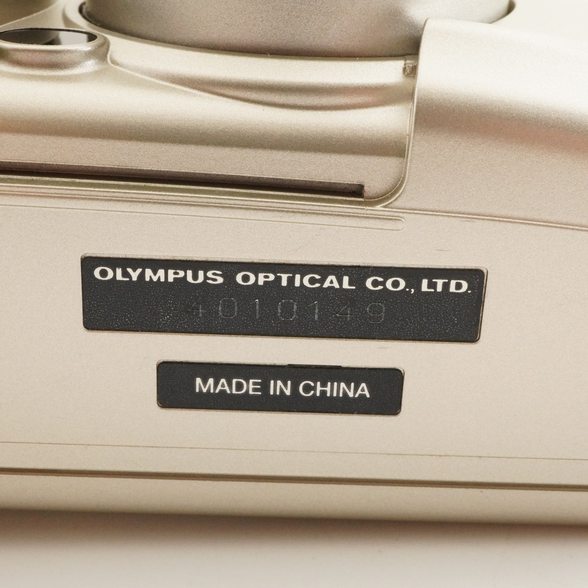 OLYMPUS mju III 150 + Case + RC-200 Point & Shoot Film Camera from Japan #12777