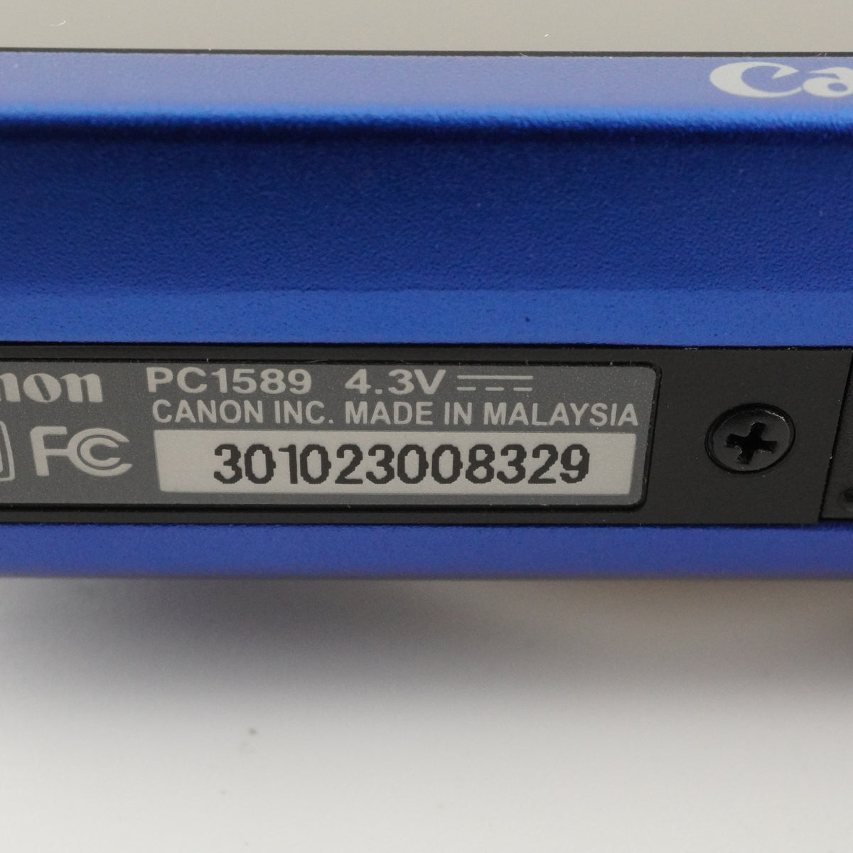 Canon PowerShot A3300 IS Blue + 4GB SDHC Card Digital Camera from Japan #13154