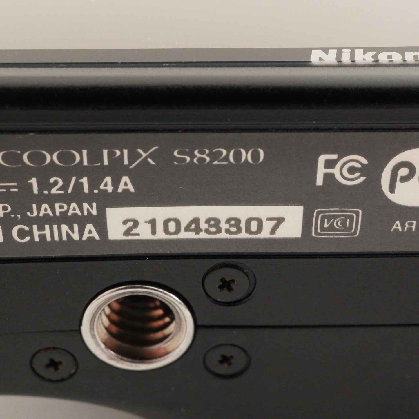 Nikon COOLPIX S8200 Black With 4GB SDHC Card Digital Camera from Japan #7834