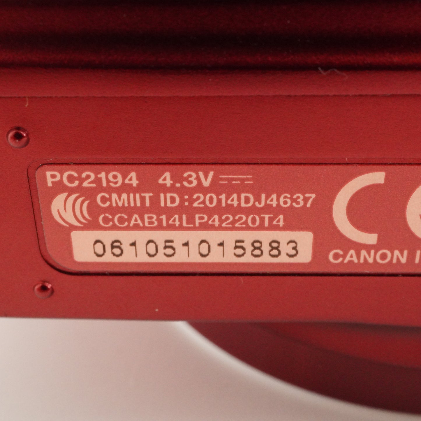 Canon PowerShot SX710 HS Red With Case + 4GB SDHC Card from Japan #7842