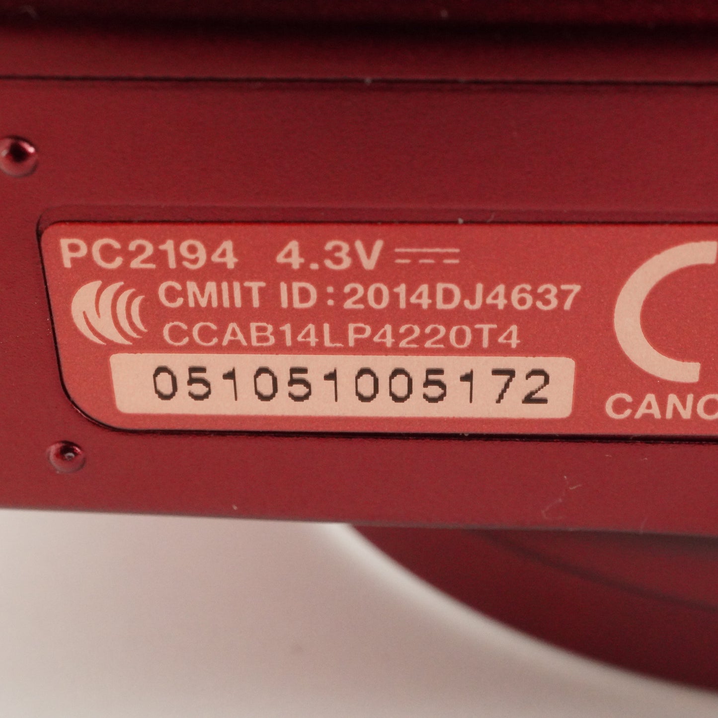 Canon PowerShot SX710 HS Red In Box With 4GB SDHC Card from Japan #7843