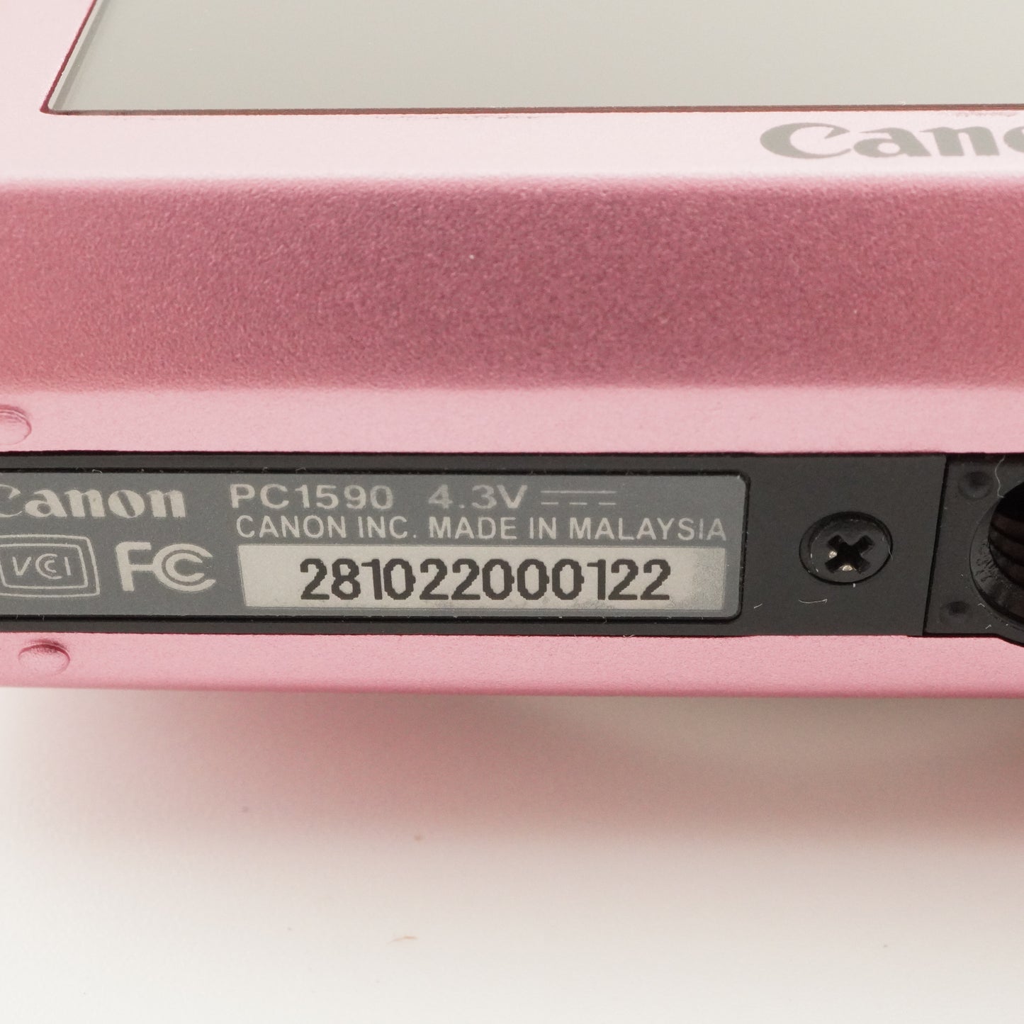 Canon PowerShot A3200 IS Pink In Box +4GB SDCard Digital Camera from Japan#8376