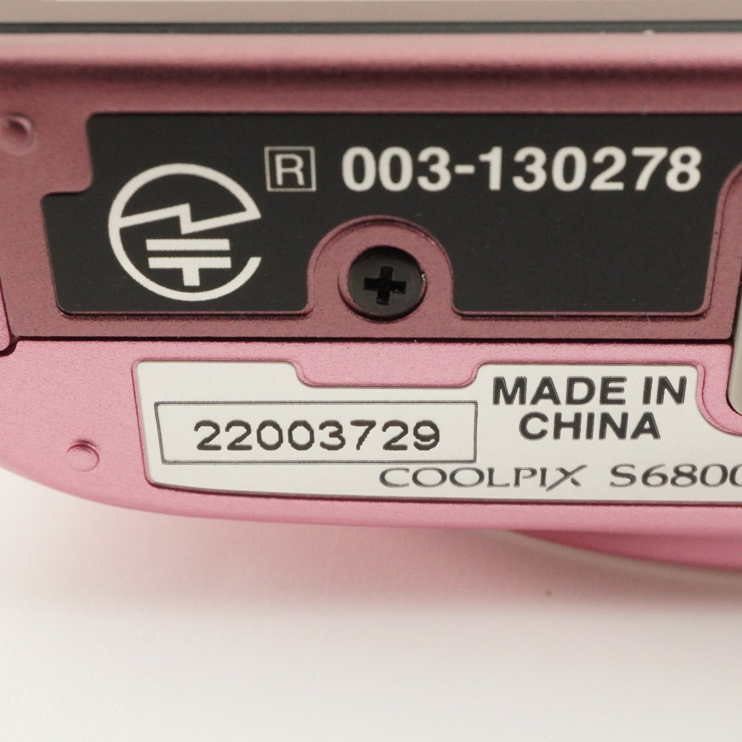 Nikon COOLPIX S6800 Pink With 4GB SDHC Card Digital Camera from Japan #8850