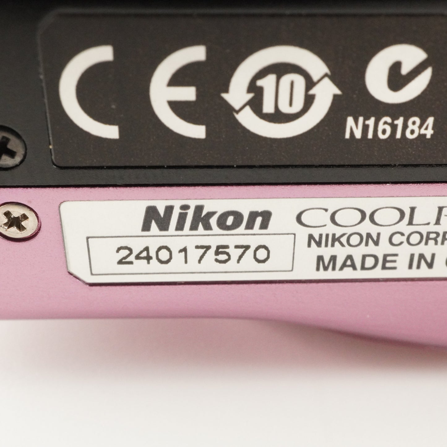 Nikon COOLPIX S6100 Pink With 4GB SDHC Card Digital Camera from Japan #9105
