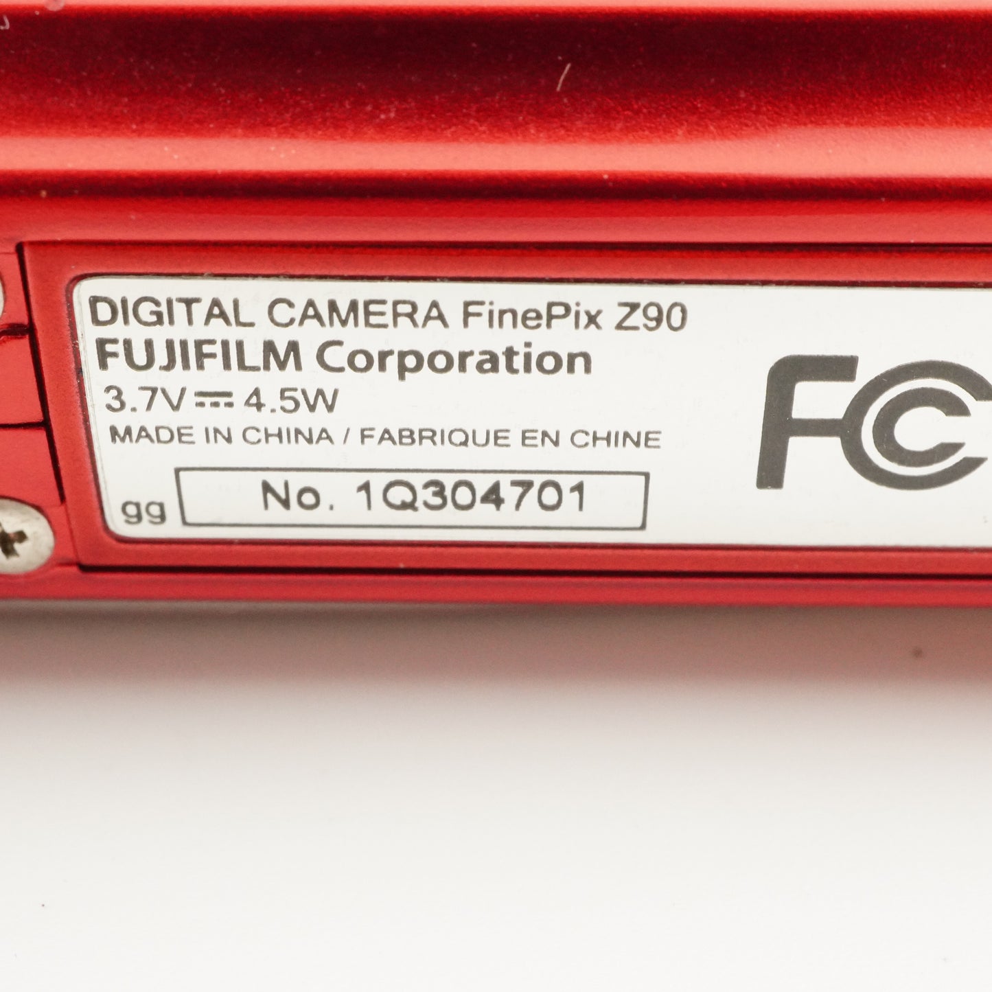 FUJIFILM FinePix Z90 Red + 2GB SD Card Digital Camera from Japan #9189