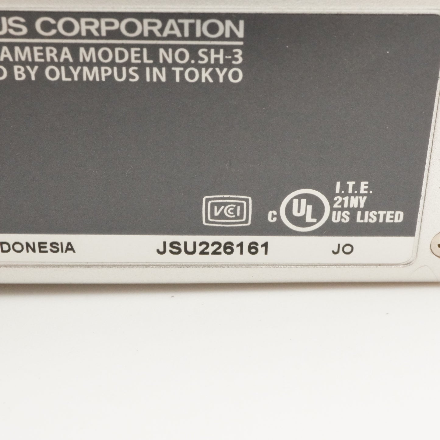 OLYMPUS STYLUS SH-3 Silver In Box +4GB SDHC Card Digital Camera from Japan #9261