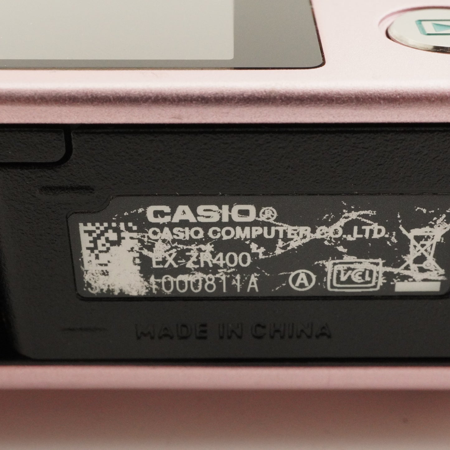 CASIO EXILIM EX-ZR400 Pink + 4GB SDHC Card Digital Camera from Japan #9540