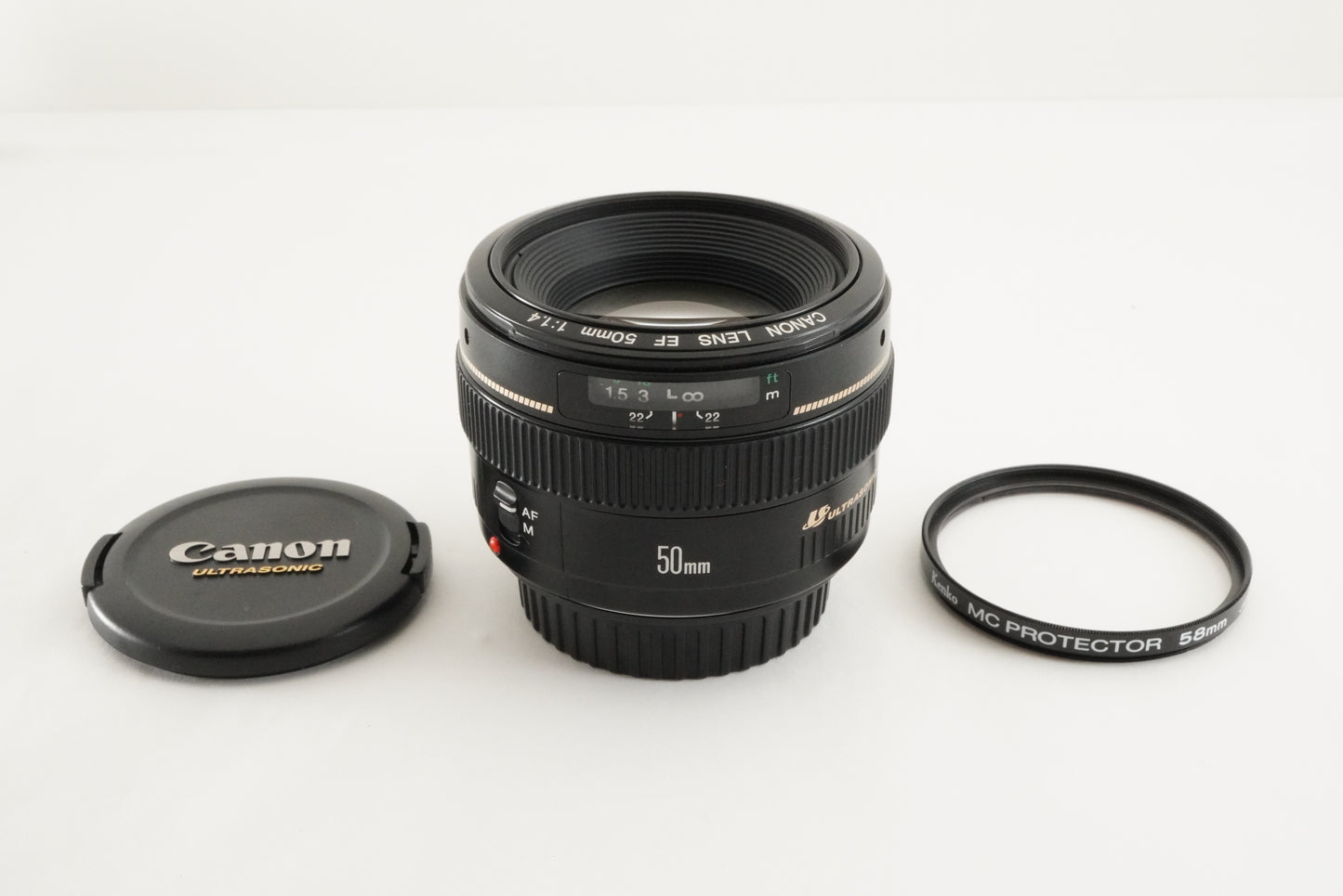 Canon EF 50mm F1.4 USM AF Standard Prime Lens from Japan #1738