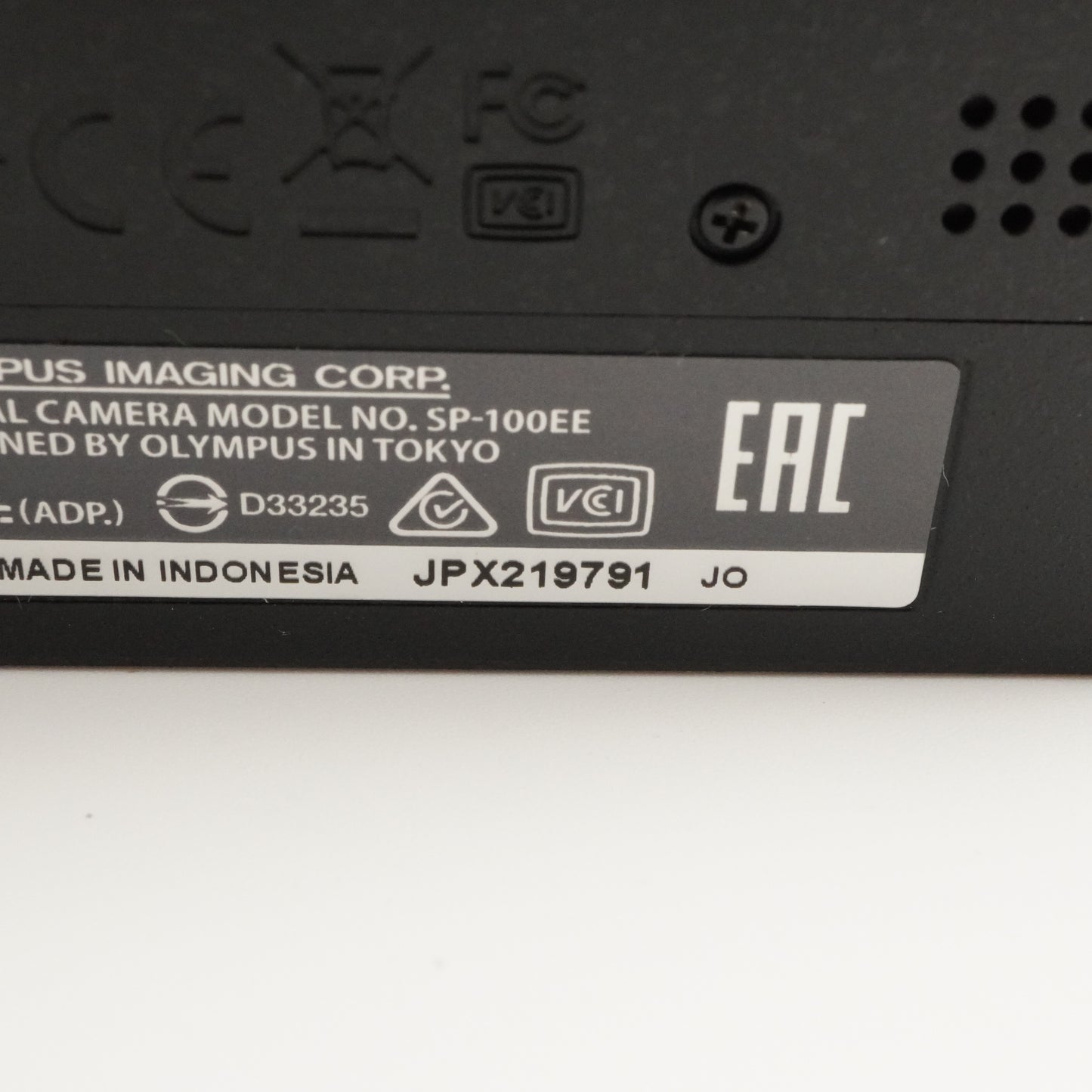 OLYMPUS STYLUS SP-100EE Black In Box With 4GB SDHC Card from Japan #7191