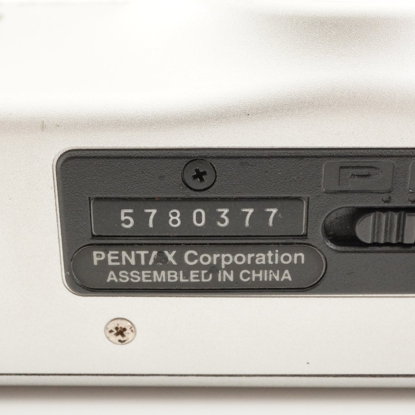 PENTAX ESPIO 120SW II Silver Point & Shoot Film Camera from Japan #5853