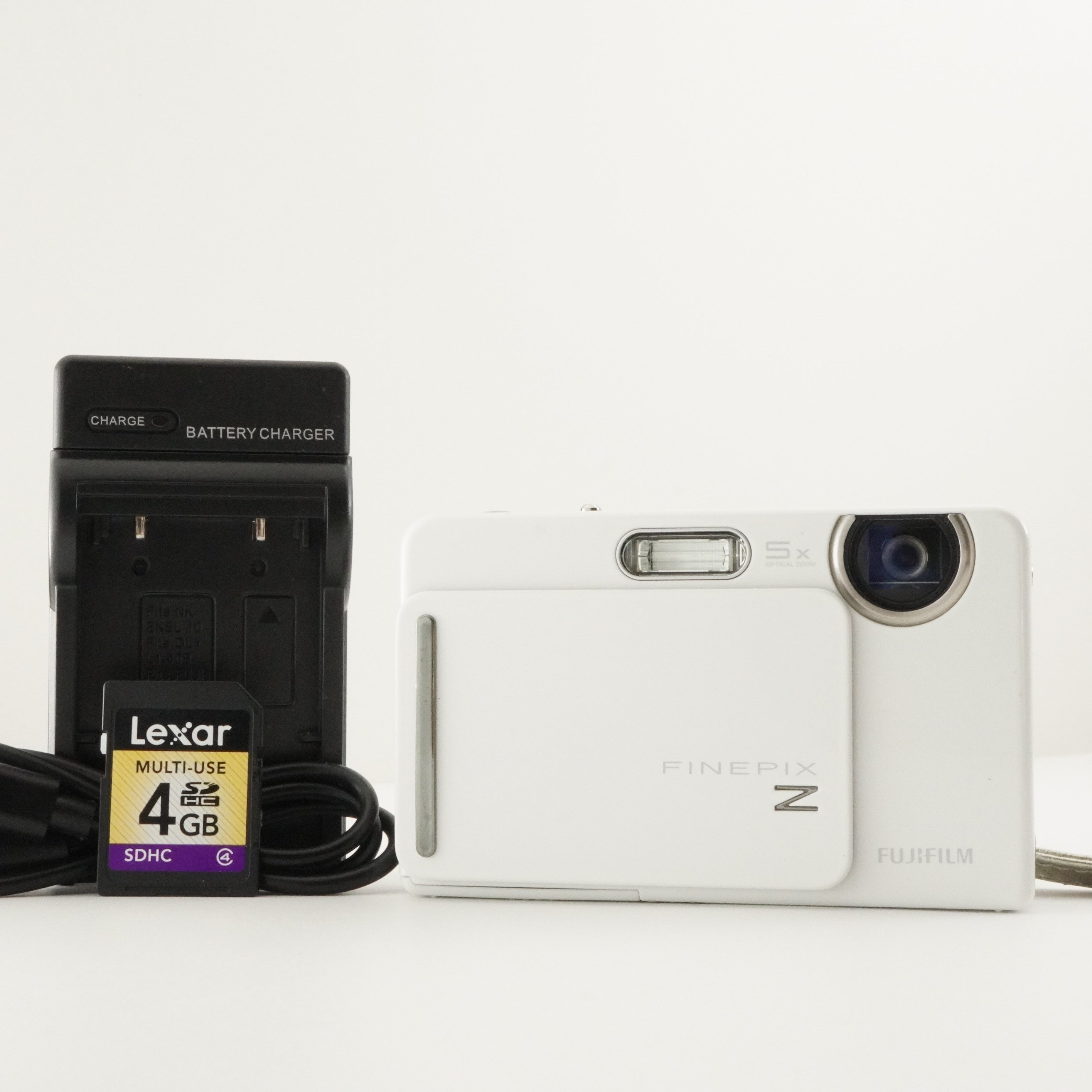 FUJIFILM FinePix Z300 White With 4GB SDHC Card Digital