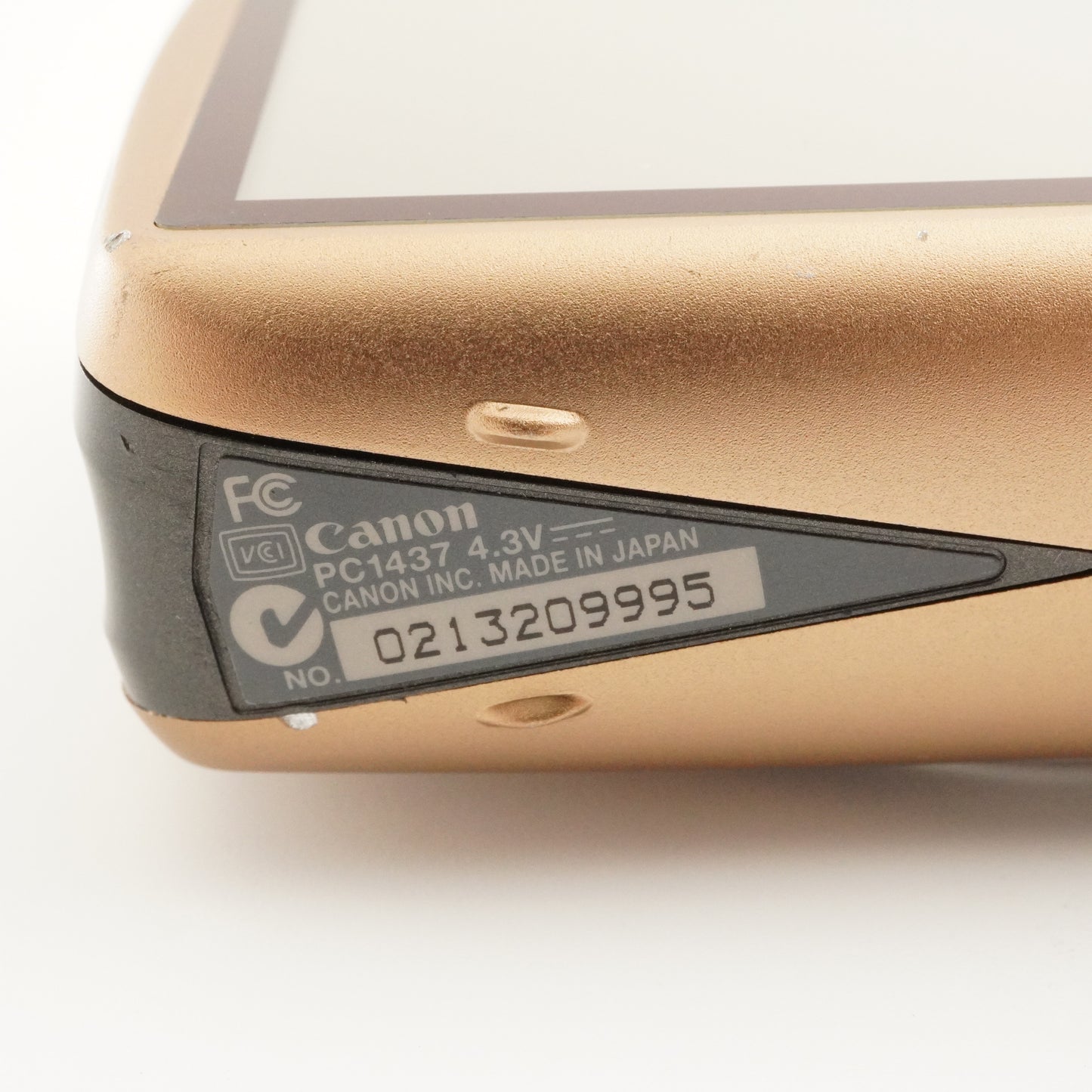 Canon IXY DIGITAL 930 IS Gold With 4GB SDHC Card Digital Camera from Japan #5563