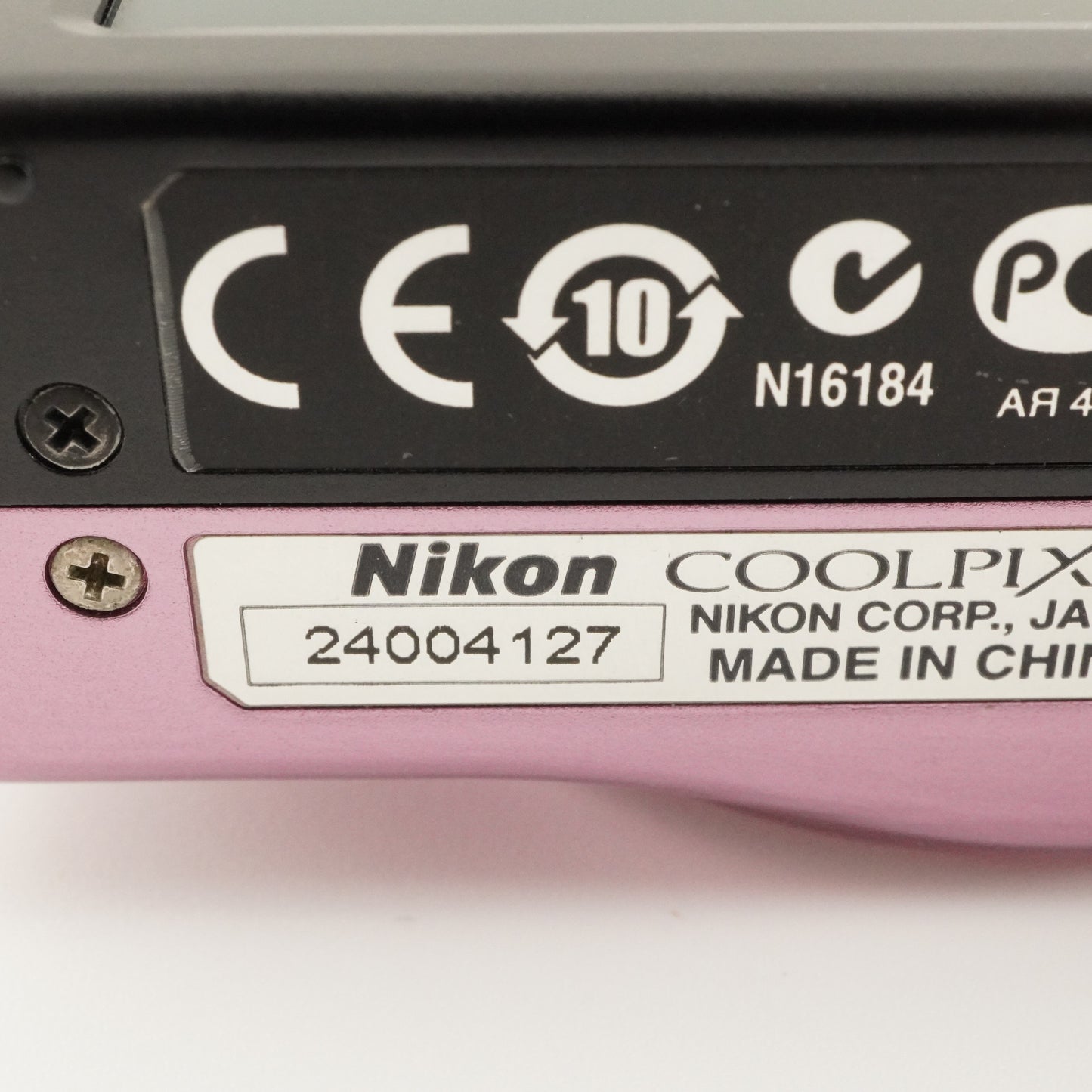 Nikon COOLPIX S6100 Pink With 4GB SDHC Card Digital Camera from Japan #7372