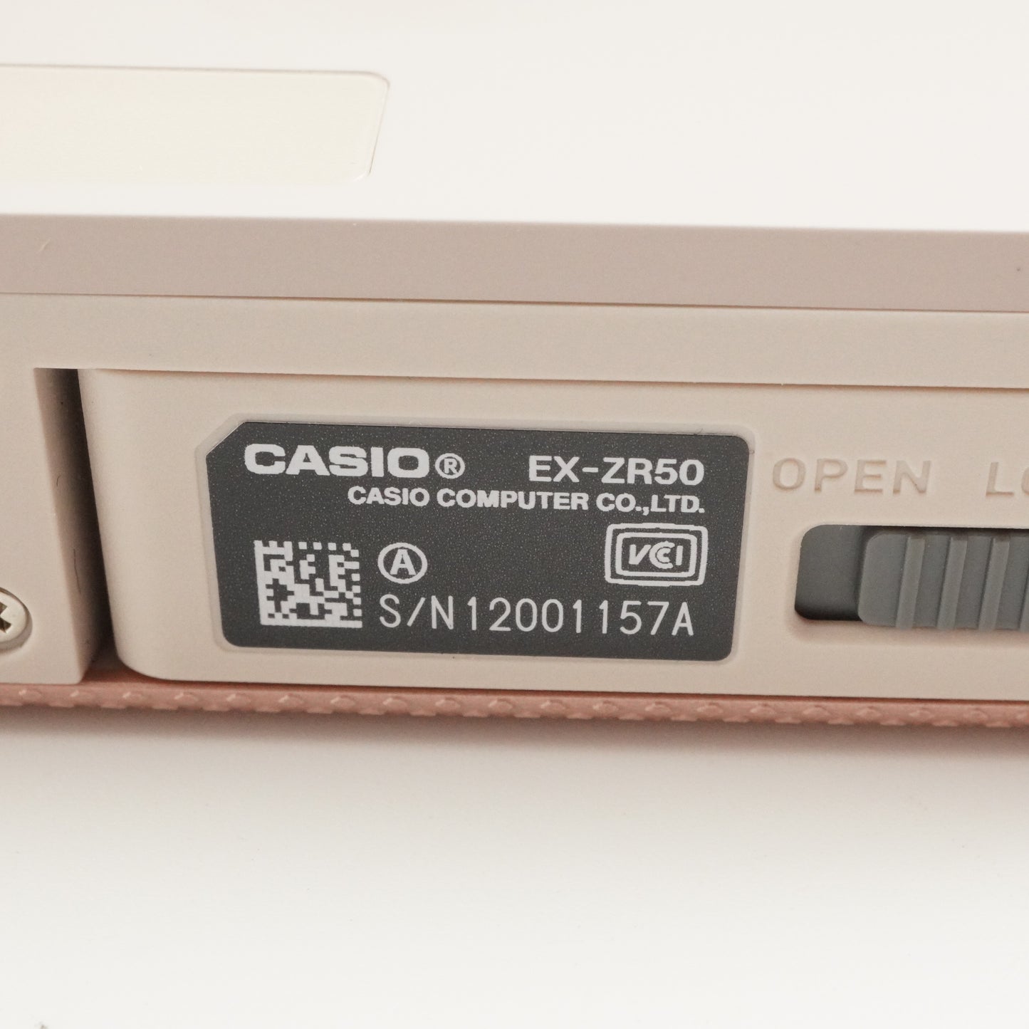 CASIO EXILIM EX-ZR50 Pink With 4GB SDHC Card from Japan #5860