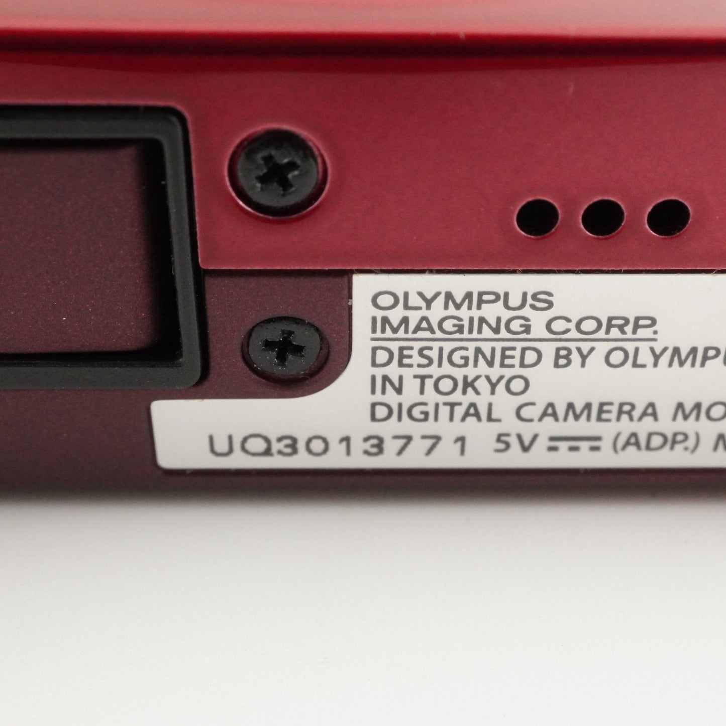 OLYMPUS VH-210 Red With 4GB SDHC Card Digital Camera from Japan #6155