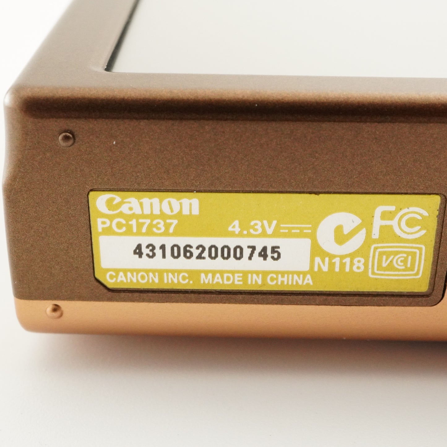 Canon PowerShot A3400 IS Gold In Box With 4GB SDHC Card from Japan #4689