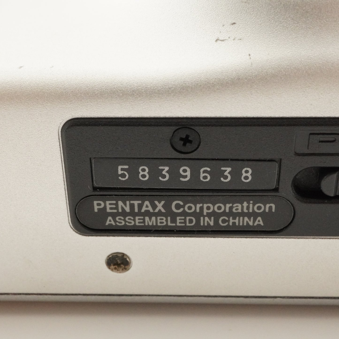 PENTAX ESPIO 120SW II Silver In Box Point & Shoot Film Camera from Japan #6464
