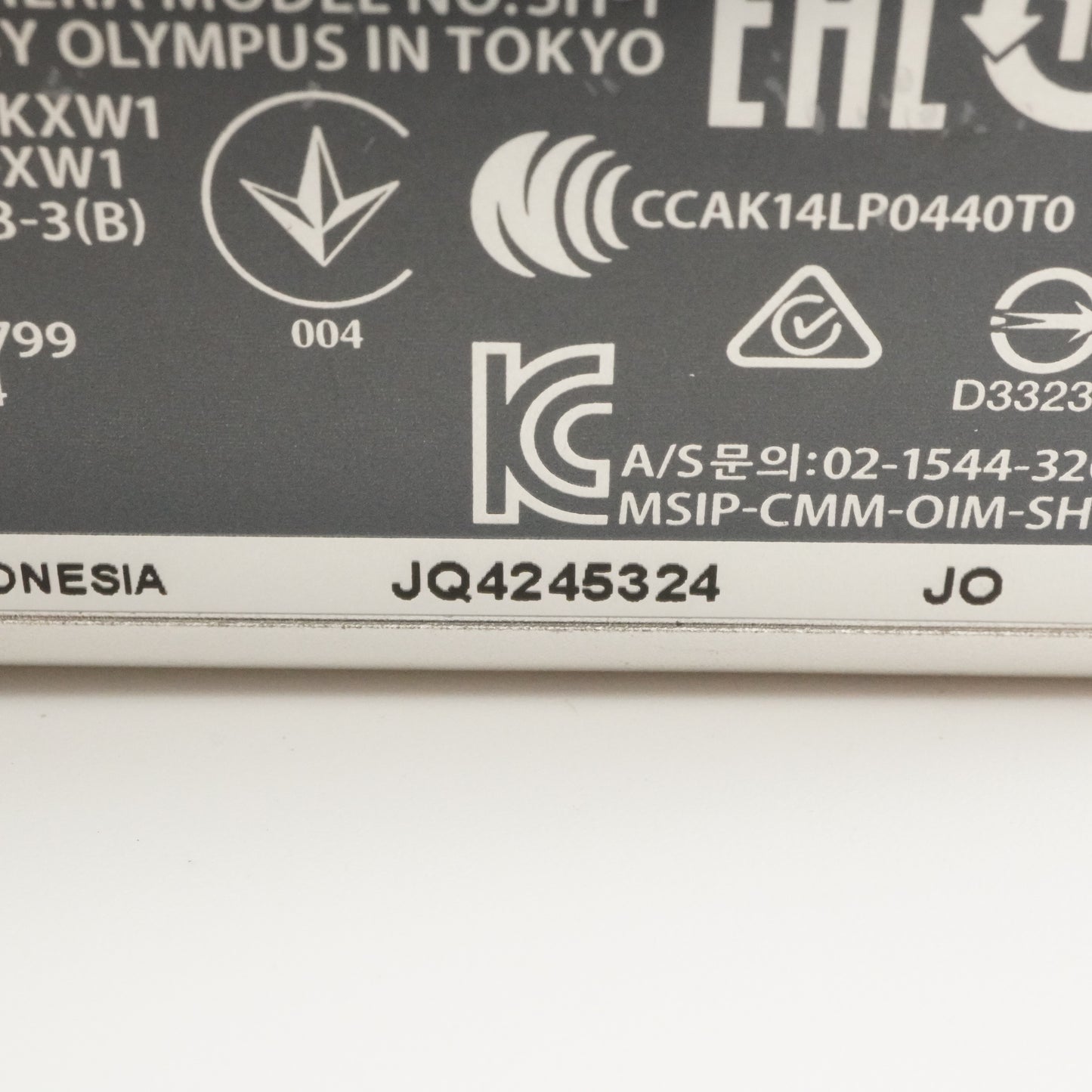 OLYMPUS STYLUS SH-1 Silver With 4GB SDHC Card from Japan #6771