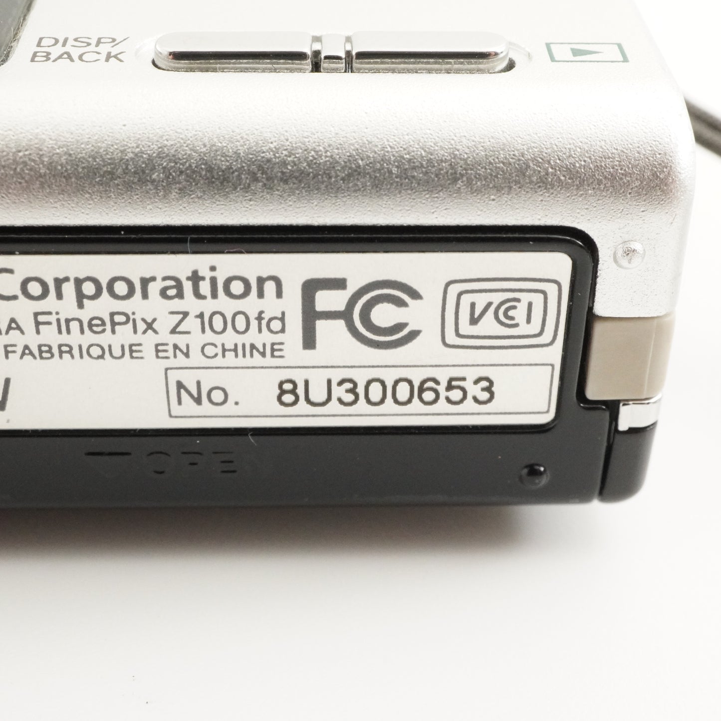 FUJIFILM Finepix Z100fd Black&White With 4GB SDHC Card from Japan #6519