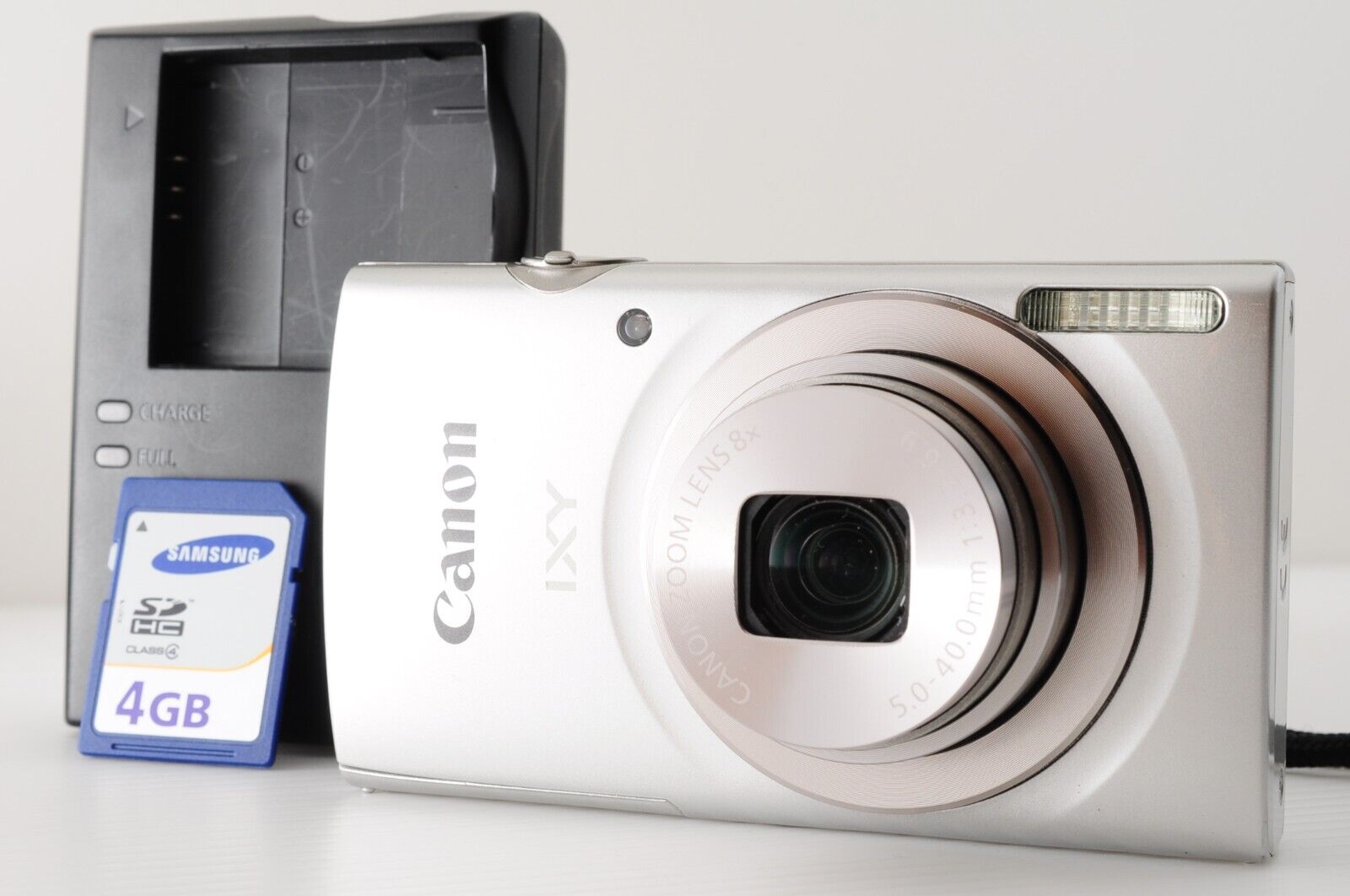 CANON IXY 180 Silver Point & Shoot Digital Camera from Japan #7270