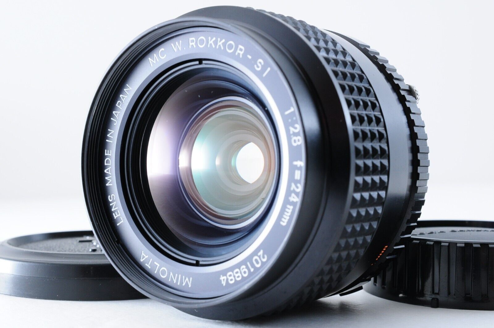 MINOLTA MC W.ROKKOR-SI 24mm F2.8 MF Wide Angle Lens from Japan #5464