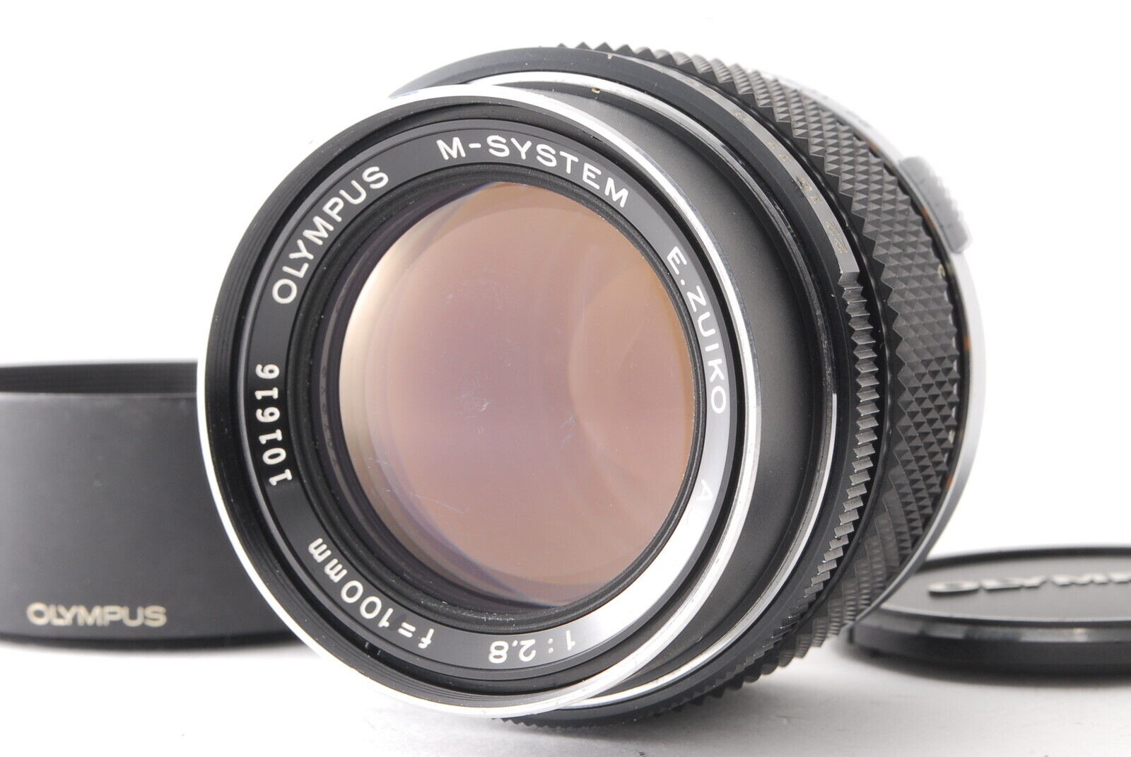 EXC+++++/ OLYMPUS Rare! M-SYSTEM E.ZUIKO AUTO-T 100mm F2.8 Lens from Japan  #3517