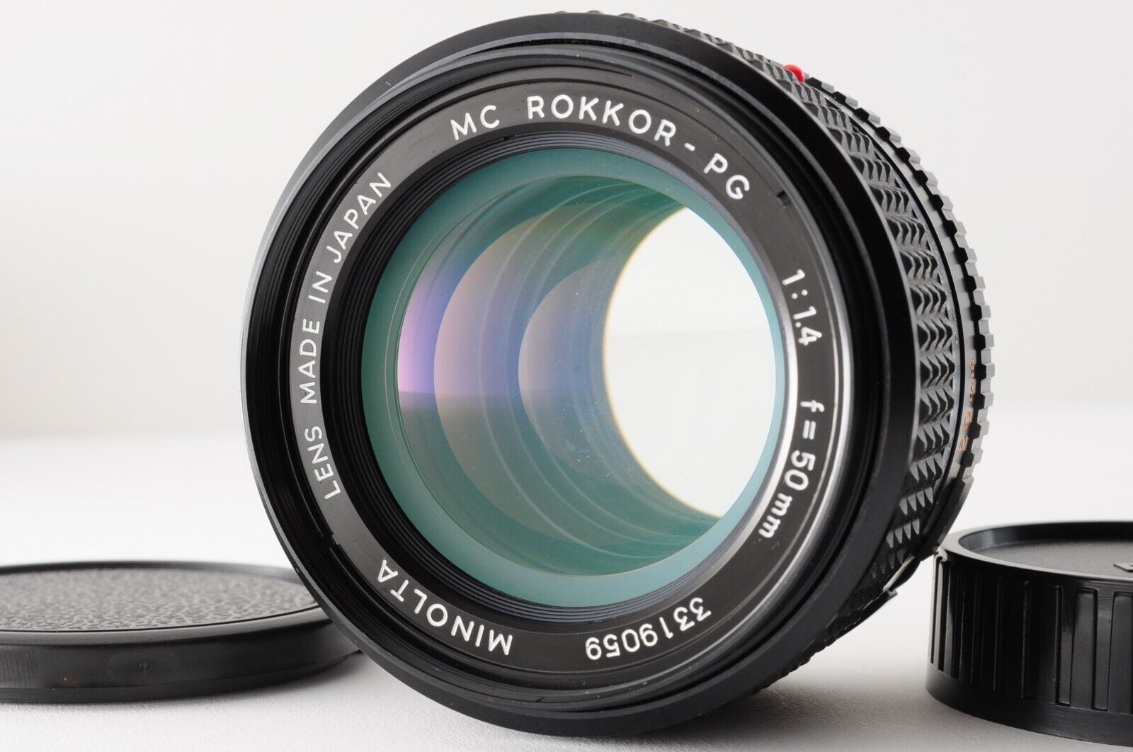 MINOLTA MC ROKKOR-PG 50mm f1.4 - レンズ(単焦点)
