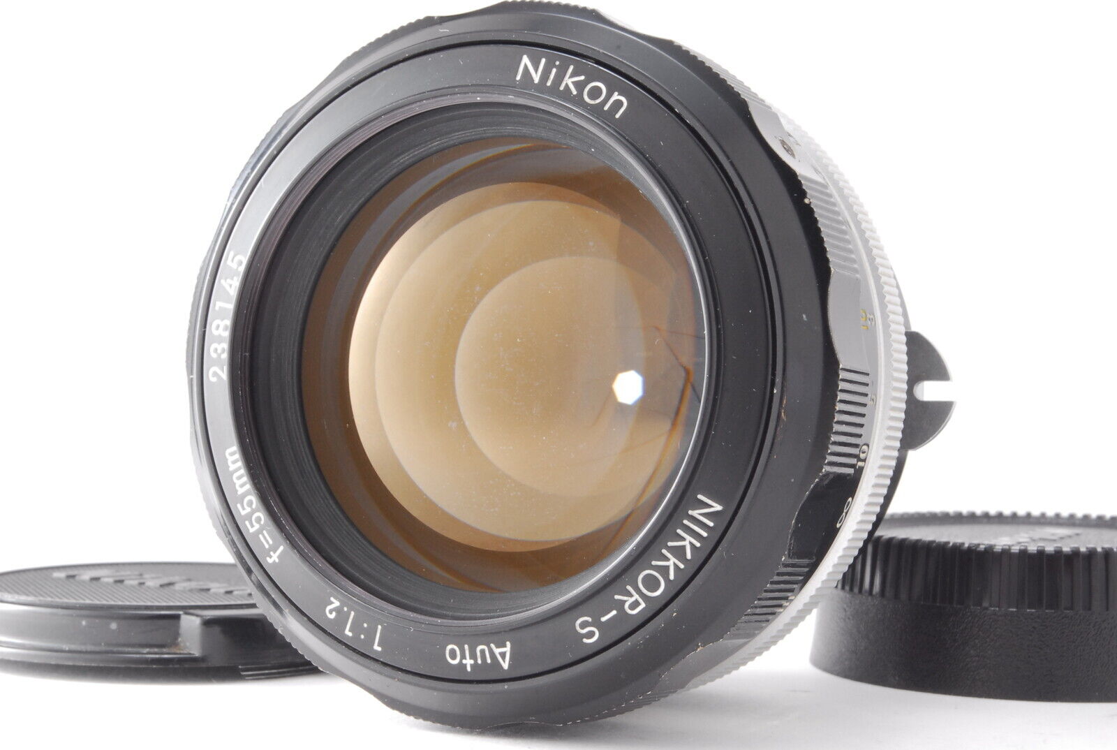 EXC+++++/ NIKON NIKKOR-S Auto 55mm F1.2 non-Ai from Japan #3062