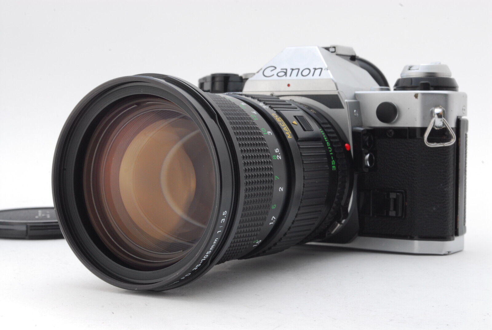 EXC+++++/ CANON AE-1 PROGRAM + NEW FD 35-105mm F3.5 SLR from Japan