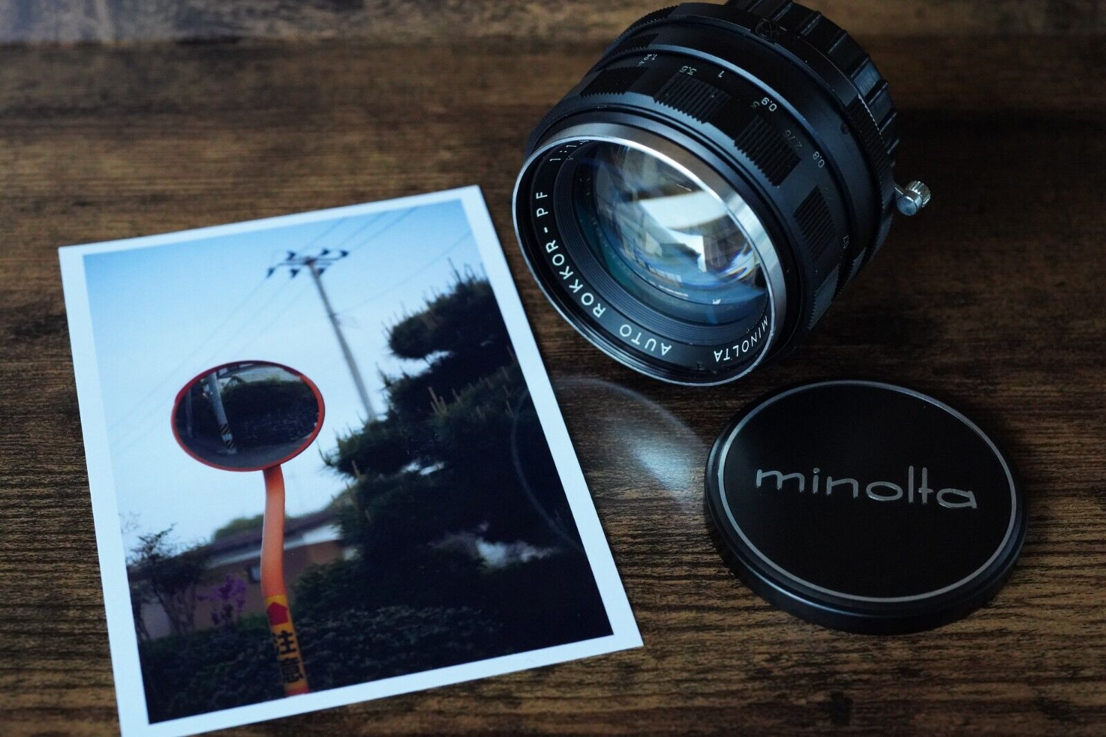 MINOLTA AUTO ROKKOR-PF 58mm F1.4 MF Lens Photo tested from