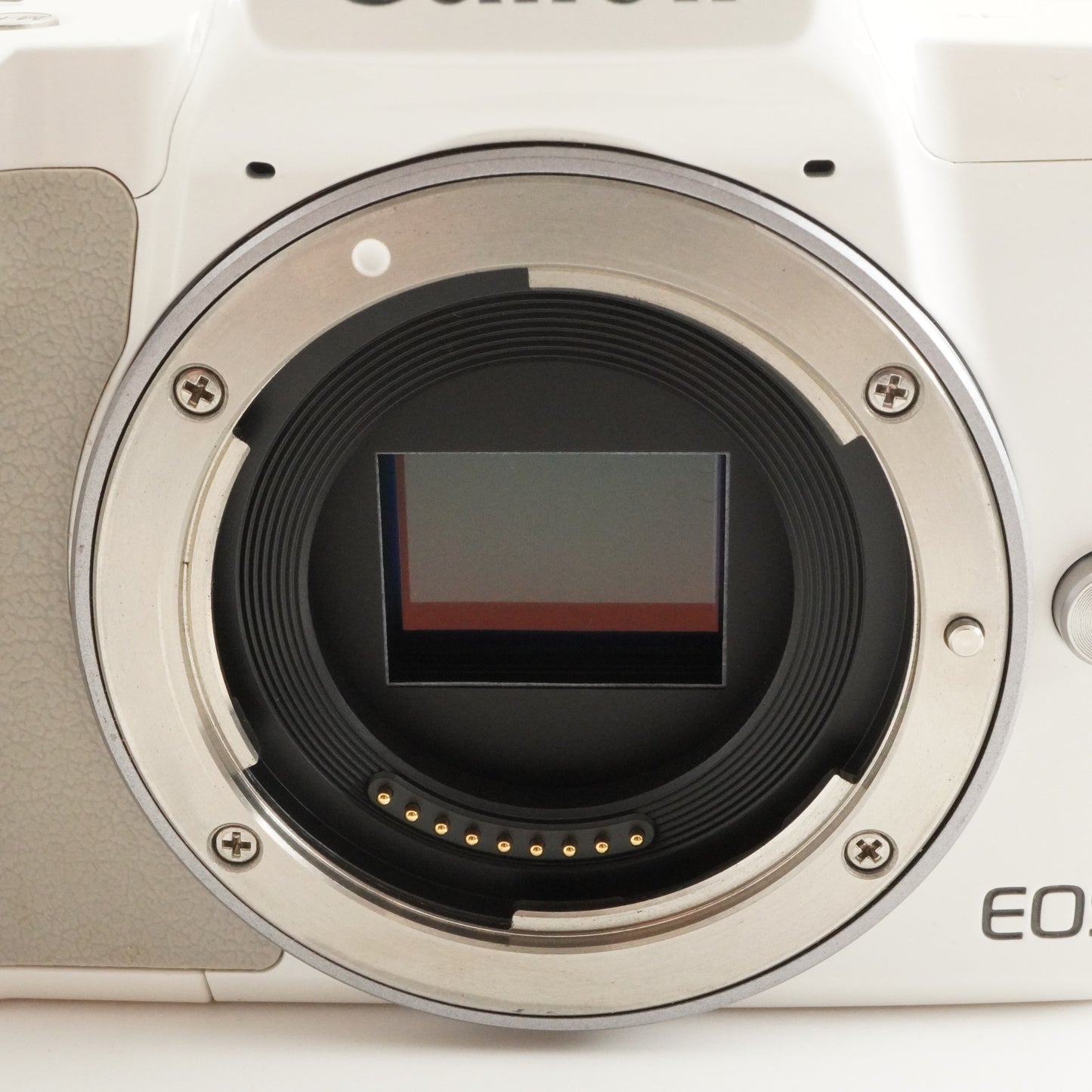 Canon EOS kiss M / M50 White + EF-M 15-45mm  + 16GB SDCard from Japan #10064