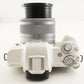 Canon EOS kiss M / M50 White + EF-M 15-45mm  + 16GB SDCard from Japan #10064