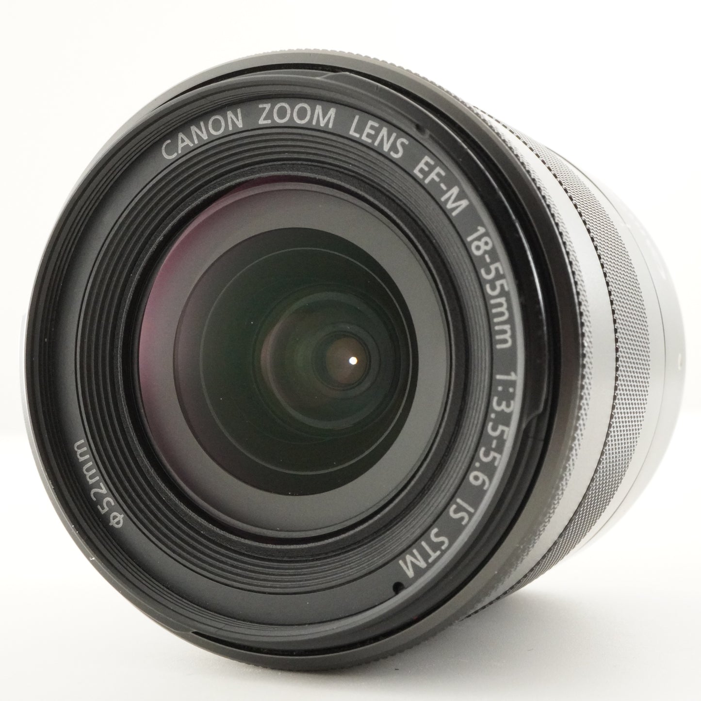 Canon EOS M White + EF-M 18-55mm IS STM + 4GB SDHC Card from Japan #10065