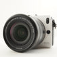 Canon EOS M White + EF-M 18-55mm IS STM + 4GB SDHC Card from Japan #10065