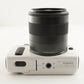 Canon EOS M White + EF-M 18-55mm IS STM + 4GB SDHC Card from Japan #10065