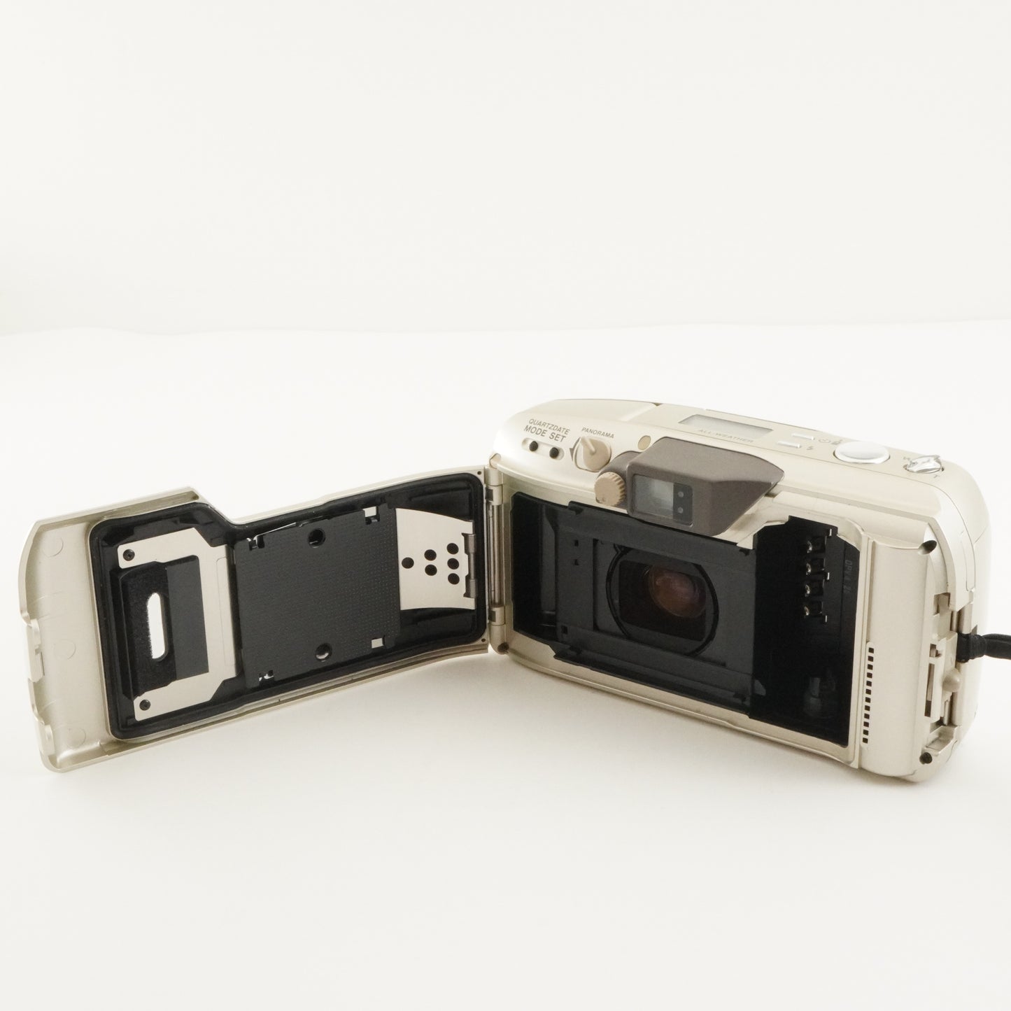 OLYMPUS mju II 170 VF + Case +RC-200 Point & Shoot Film Camera from Japan #10080