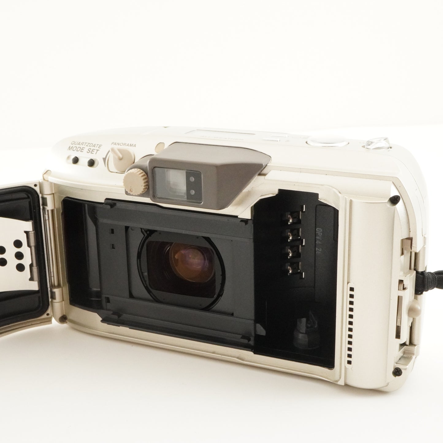 OLYMPUS mju II 170 VF + Case +RC-200 Point & Shoot Film Camera from Japan #10080