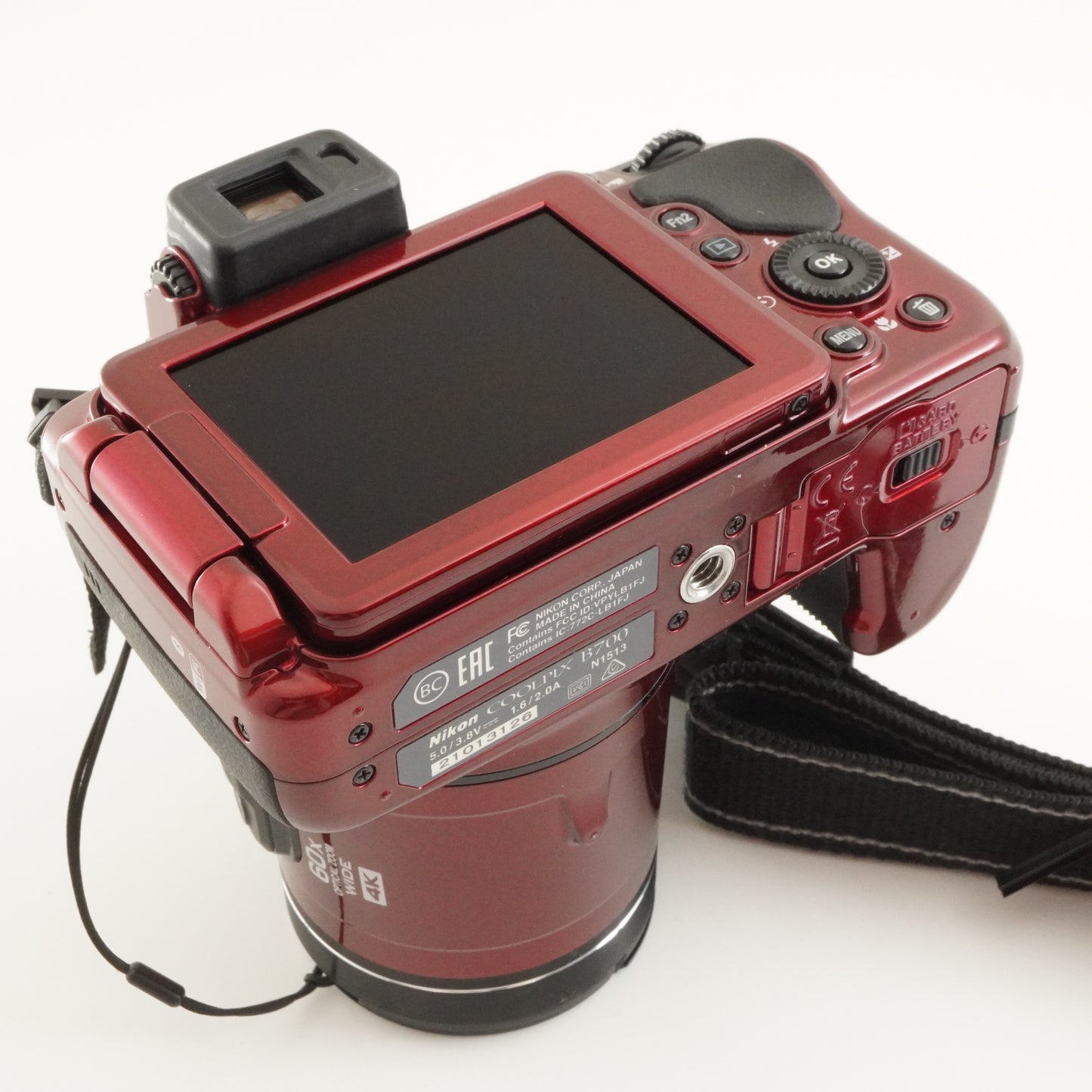 Nikon COOLPIX B700 Red In Box + 4GB SDHC Card Digital Camera from Japan #10081