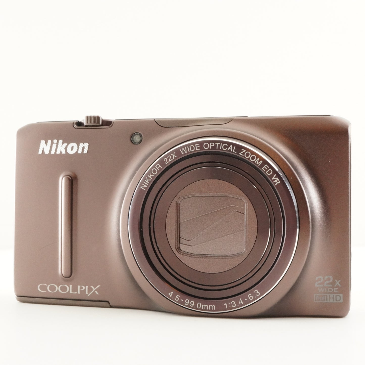 Nikon COOLPIX S9500 Brown With 4GB SDHC Card Digital Camera from Japan #10084