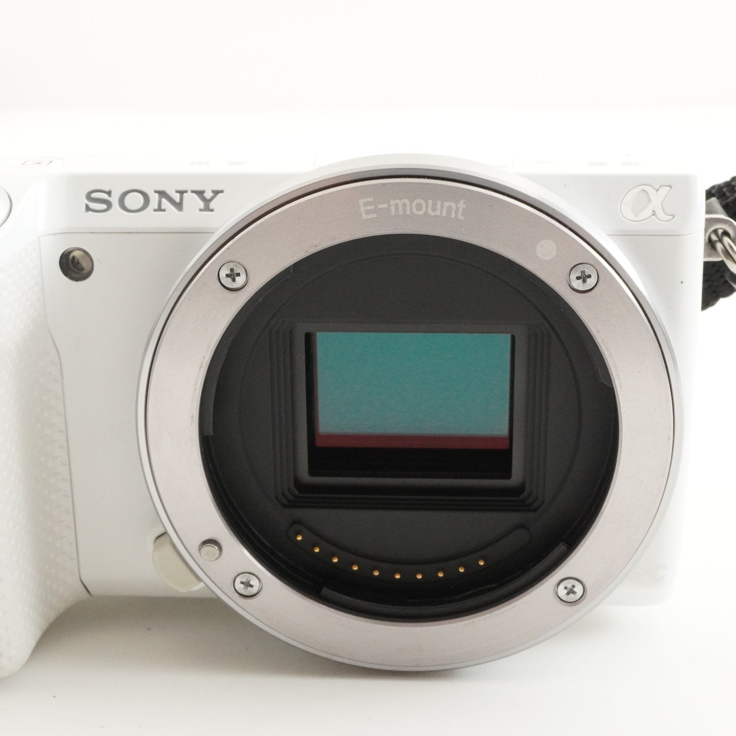 [325 Shots] SONY a NEX-5T White +16-50mm In Box +4GB SDHC Card from Japan #10090